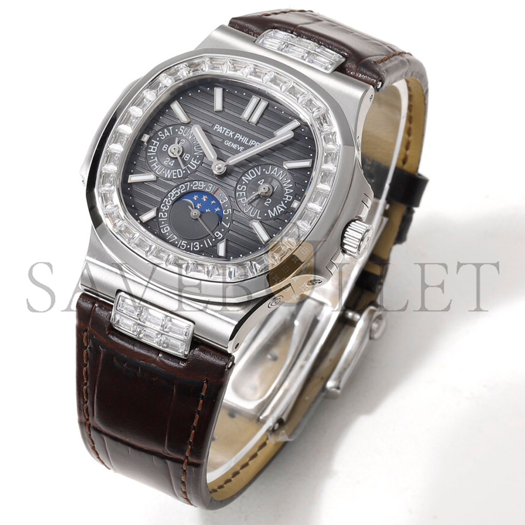 patek phillipe sapphire crystal auT0matic watch 5740/1g-001